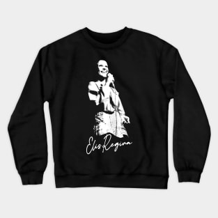 Elis Regina / Retro Style Fan Art Design Crewneck Sweatshirt